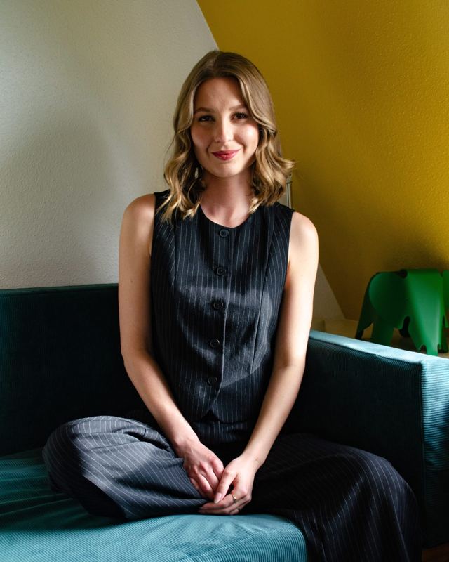 Portrait de Flavie Hector, architecte d'intérieur à Colmar